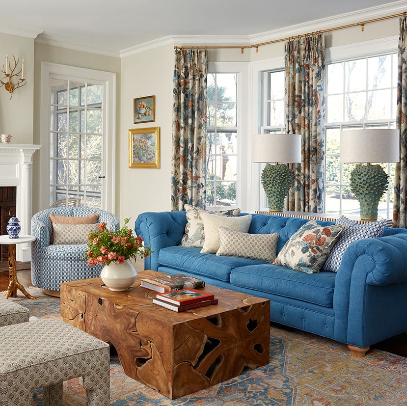 Living room cleaning